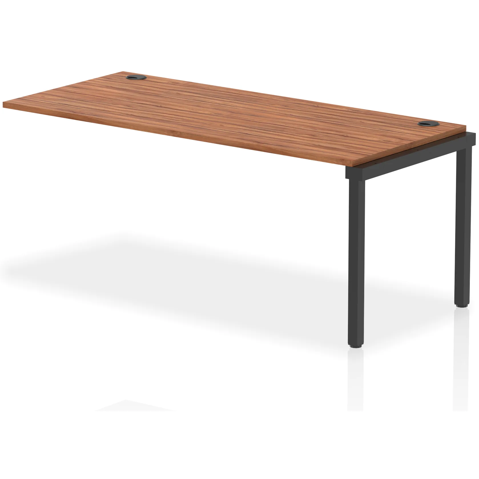 Impulse Single Row Bench Desk Extension Kit for One Extra Workstation