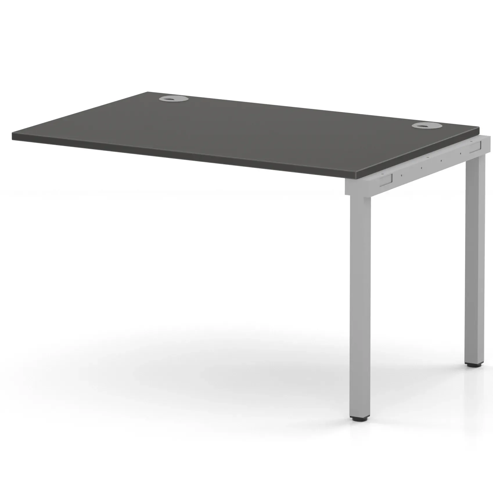 Impulse Single Row Bench Desk Extension Kit for One Extra Workstation