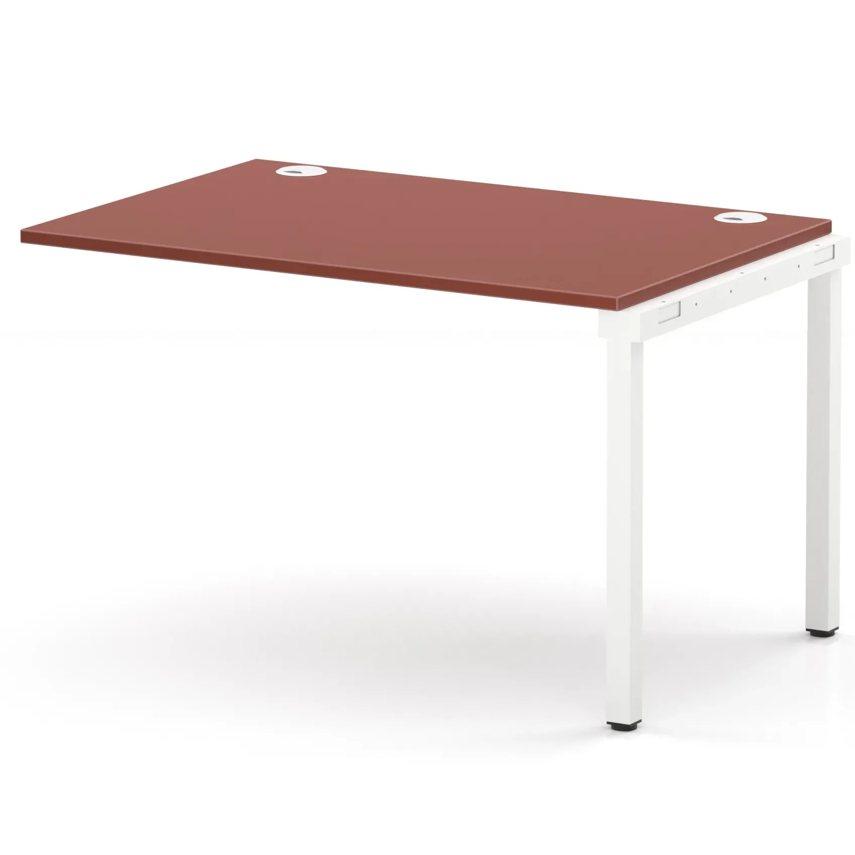 Impulse Single Row Bench Desk Extension Kit for One Extra Workstation