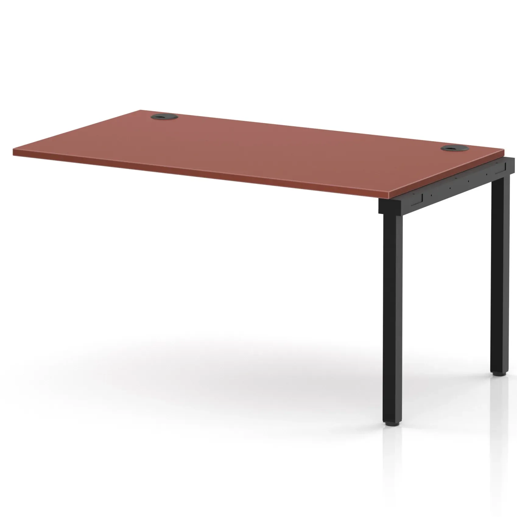 Impulse Single Row Bench Desk Extension Kit for One Extra Workstation