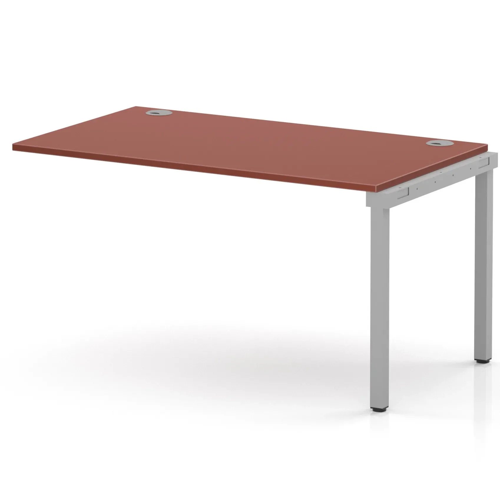 Impulse Single Row Bench Desk Extension Kit for One Extra Workstation
