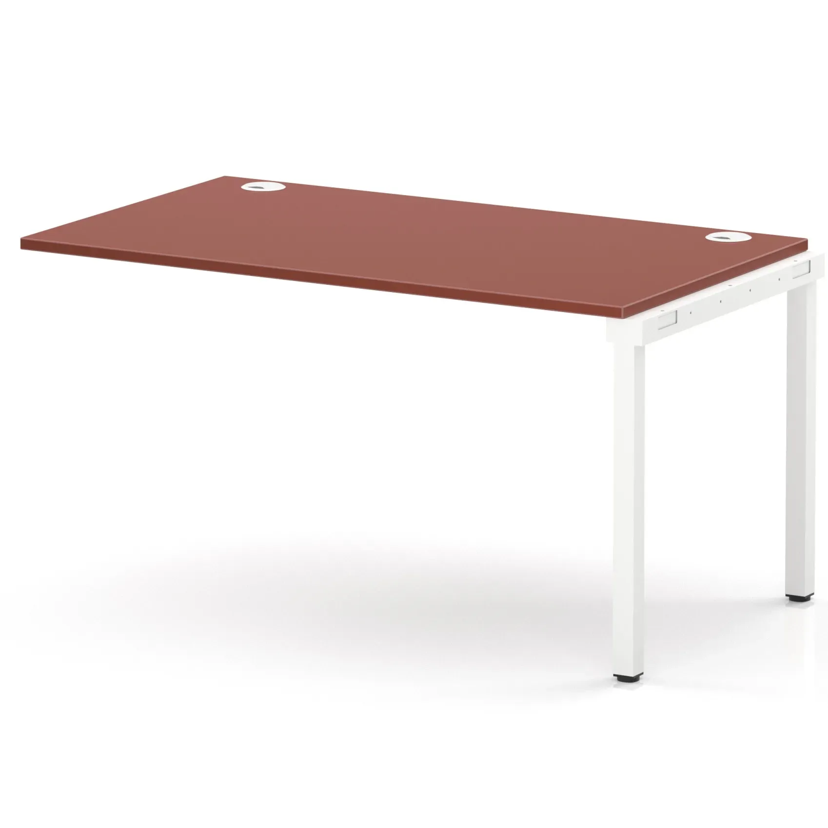 Impulse Single Row Bench Desk Extension Kit for One Extra Workstation
