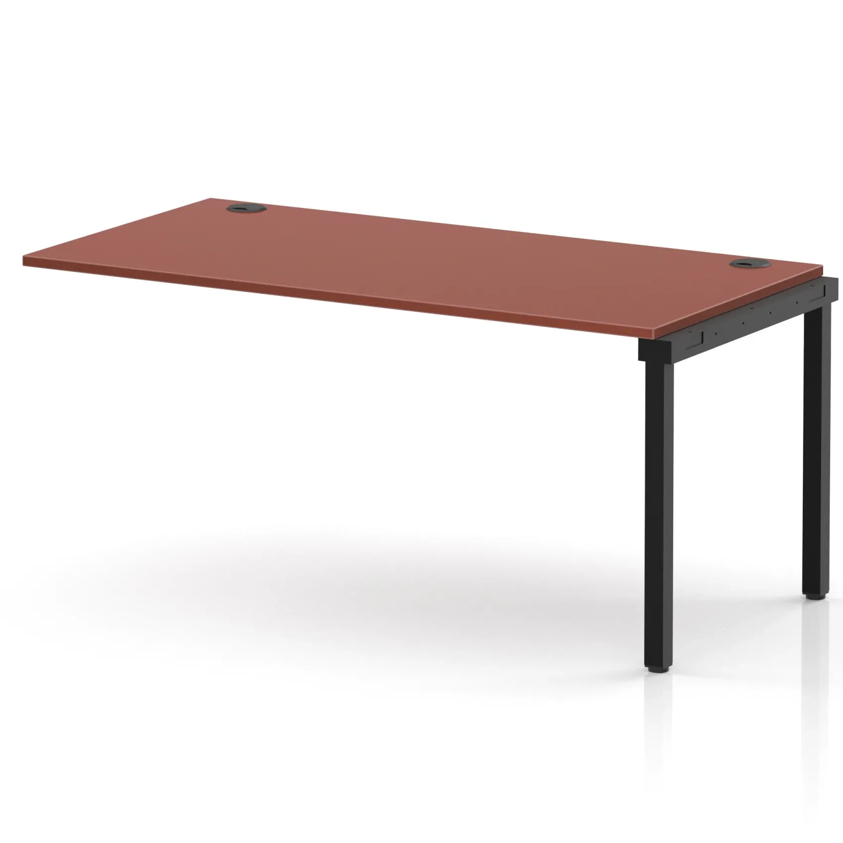 Impulse Single Row Bench Desk Extension Kit for One Extra Workstation