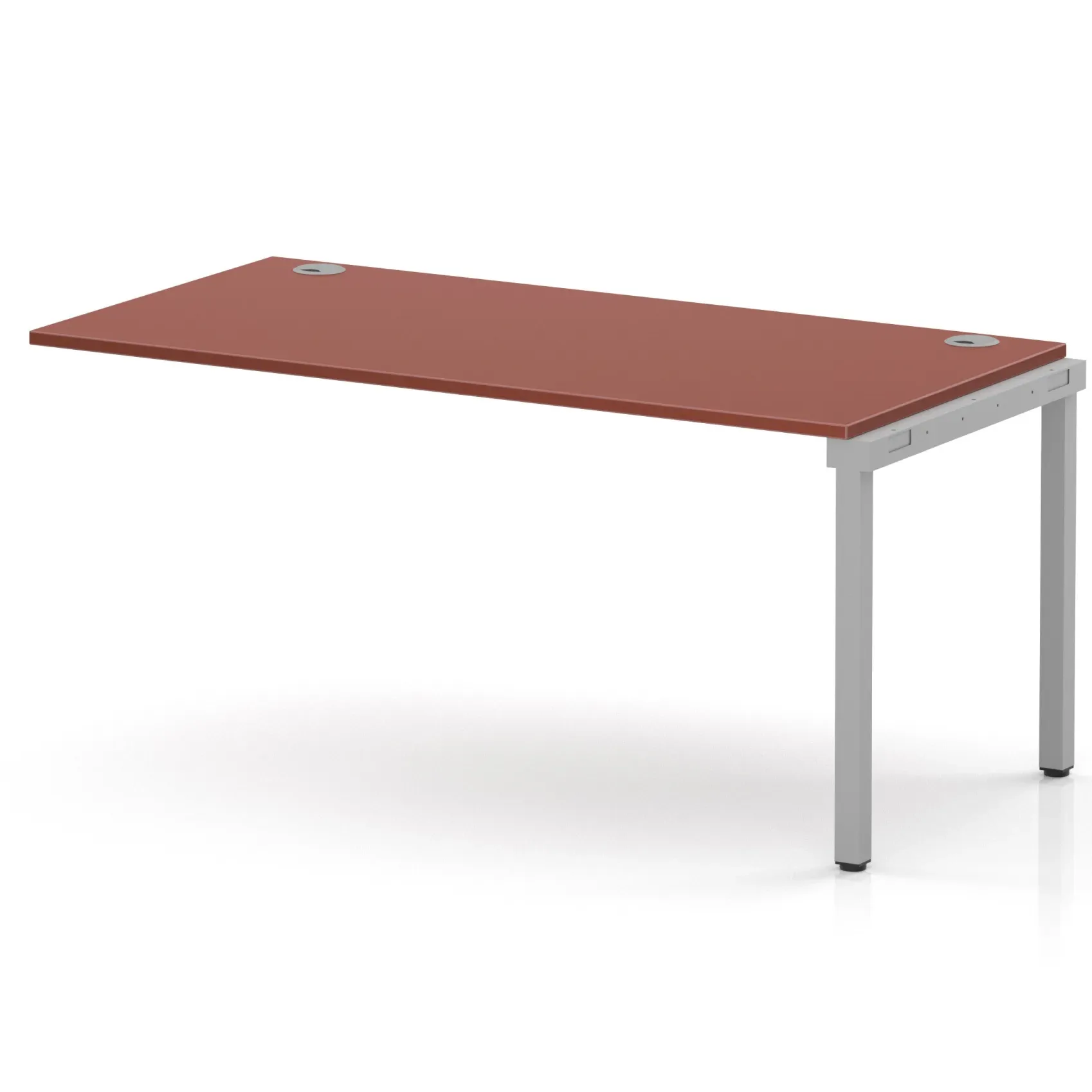 Impulse Single Row Bench Desk Extension Kit for One Extra Workstation