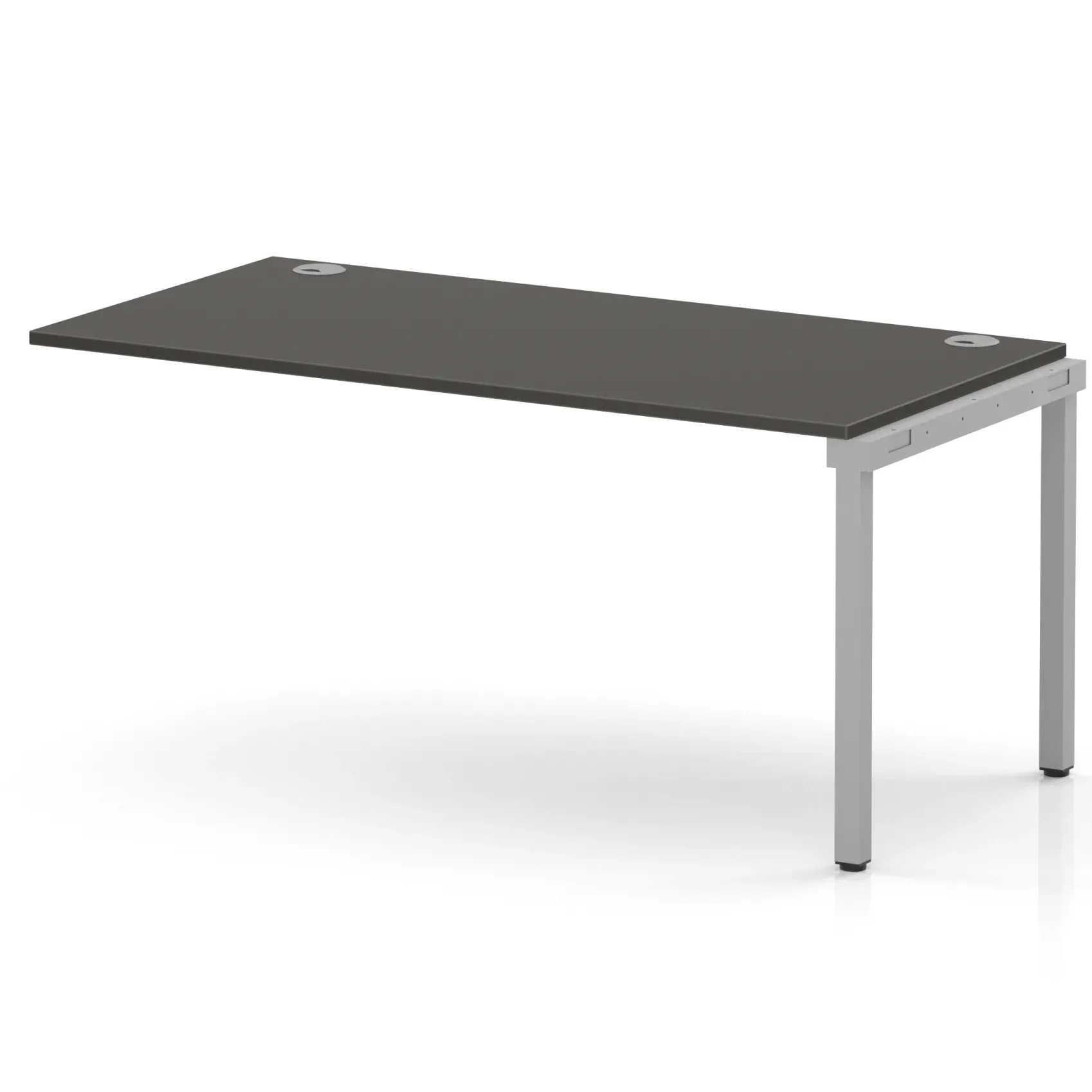 Impulse Single Row Bench Desk Extension Kit for One Extra Workstation