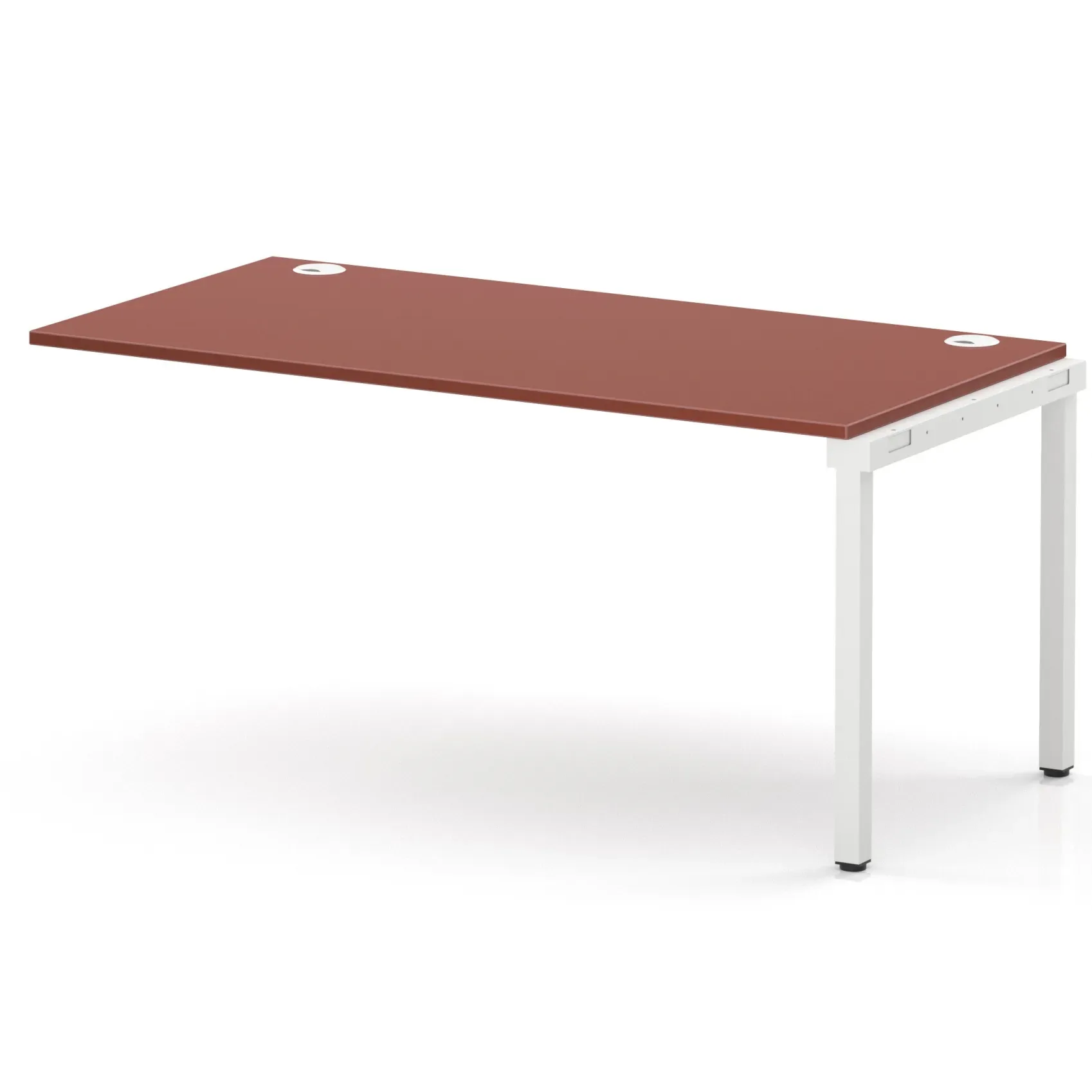 Impulse Single Row Bench Desk Extension Kit for One Extra Workstation