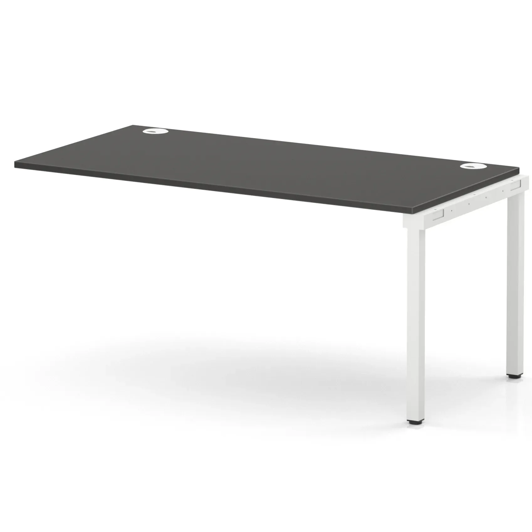 Impulse Single Row Bench Desk Extension Kit for One Extra Workstation