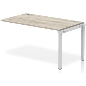 Impulse Single Row Bench Desk Extension Kit for One Extra Workstation