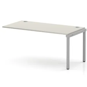 Impulse Single Row Bench Desk Extension Kit for One Extra Workstation