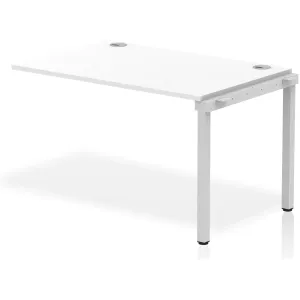 Impulse Single Row Bench Desk Extension Kit for One Extra Workstation