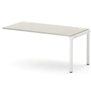 Impulse Single Row Bench Desk Extension Kit for One Extra Workstation