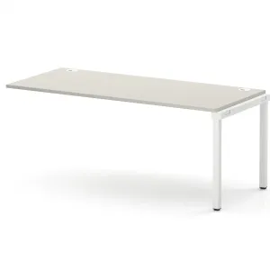 Impulse Single Row Bench Desk Extension Kit for One Extra Workstation