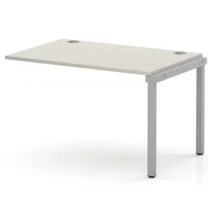Impulse Single Row Bench Desk Extension Kit for One Extra Workstation