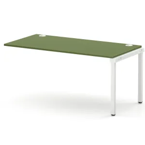 Impulse Single Row Bench Desk Extension Kit for One Extra Workstation