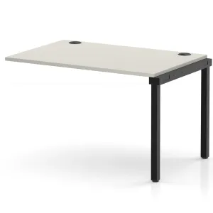 Impulse Single Row Bench Desk Extension Kit for One Extra Workstation