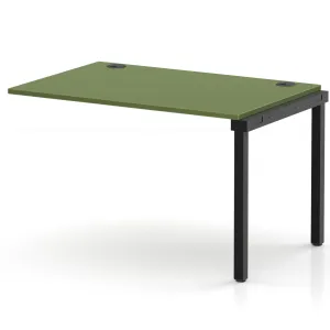 Impulse Single Row Bench Desk Extension Kit for One Extra Workstation