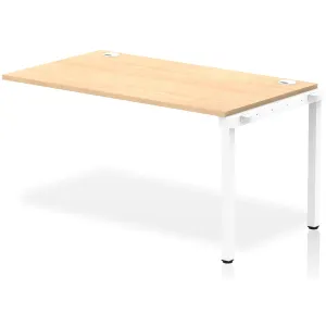 Impulse Single Row Bench Desk Extension Kit for One Extra Workstation