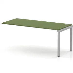 Impulse Single Row Bench Desk Extension Kit for One Extra Workstation