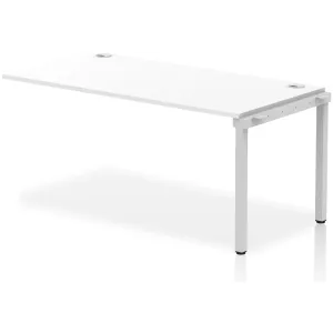 Impulse Single Row Bench Desk Extension Kit for One Extra Workstation