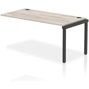 Impulse Single Row Bench Desk Extension Kit for One Extra Workstation