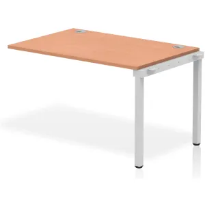 Impulse Single Row Bench Desk Extension Kit for One Extra Workstation