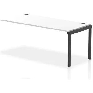 Impulse Single Row Bench Desk Extension Kit for One Extra Workstation