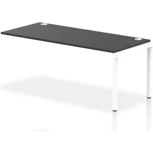 Impulse Single Row Bench Desk Extension Kit for One Extra Workstation