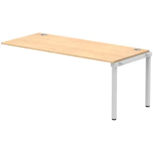 Impulse Single Row Bench Desk Extension Kit for One Extra Workstation