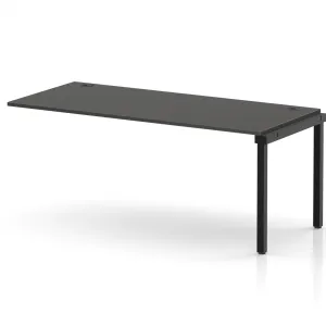 Impulse Single Row Bench Desk Extension Kit for One Extra Workstation