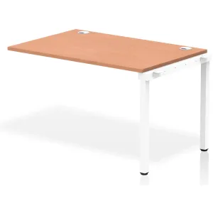 Impulse Single Row Bench Desk Extension Kit for One Extra Workstation