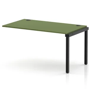 Impulse Single Row Bench Desk Extension Kit for One Extra Workstation
