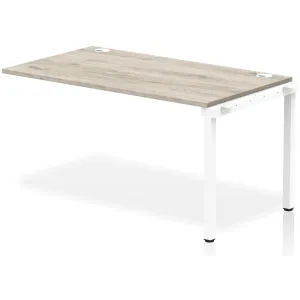 Impulse Single Row Bench Desk Extension Kit for One Extra Workstation