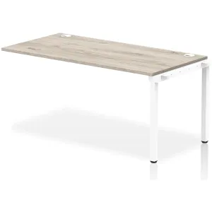 Impulse Single Row Bench Desk Extension Kit for One Extra Workstation