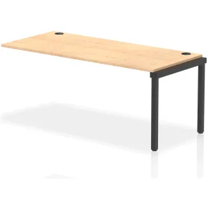 Impulse Single Row Bench Desk Extension Kit for One Extra Workstation