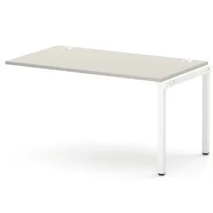 Impulse Single Row Bench Desk Extension Kit for One Extra Workstation