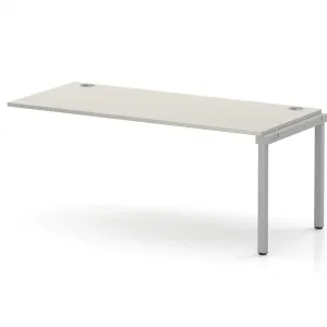 Impulse Single Row Bench Desk Extension Kit for One Extra Workstation