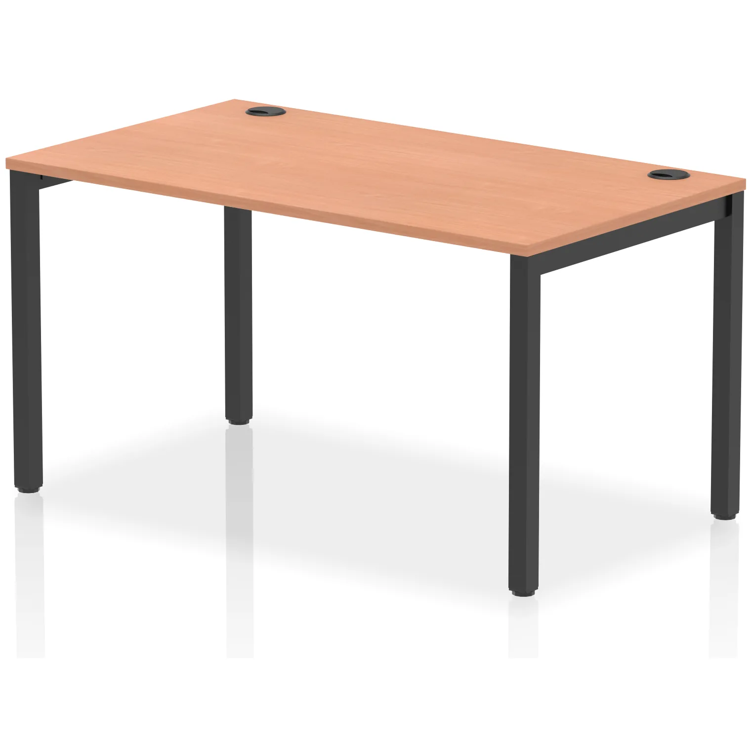 Impulse Single Starter Bench Desk Workstation for One Person