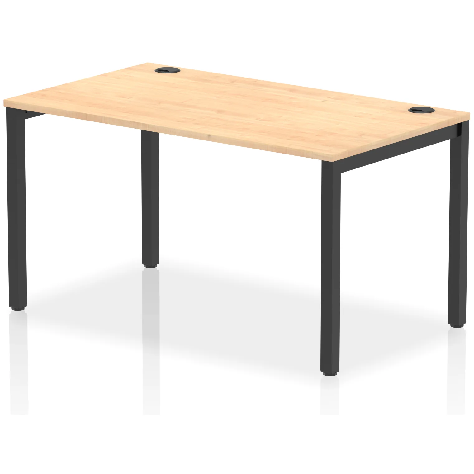 Impulse Single Starter Bench Desk Workstation for One Person