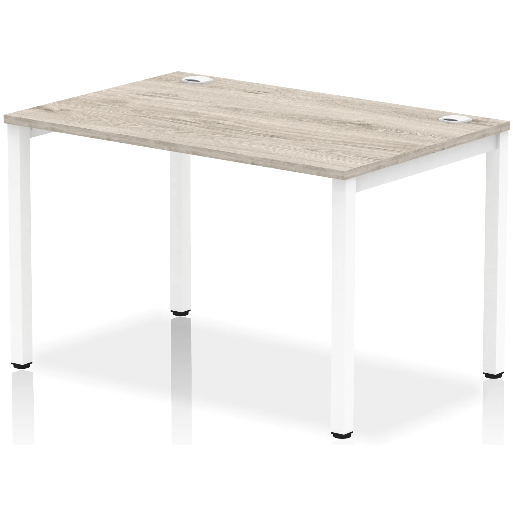 Impulse Single Starter Bench Desk Workstation for One Person