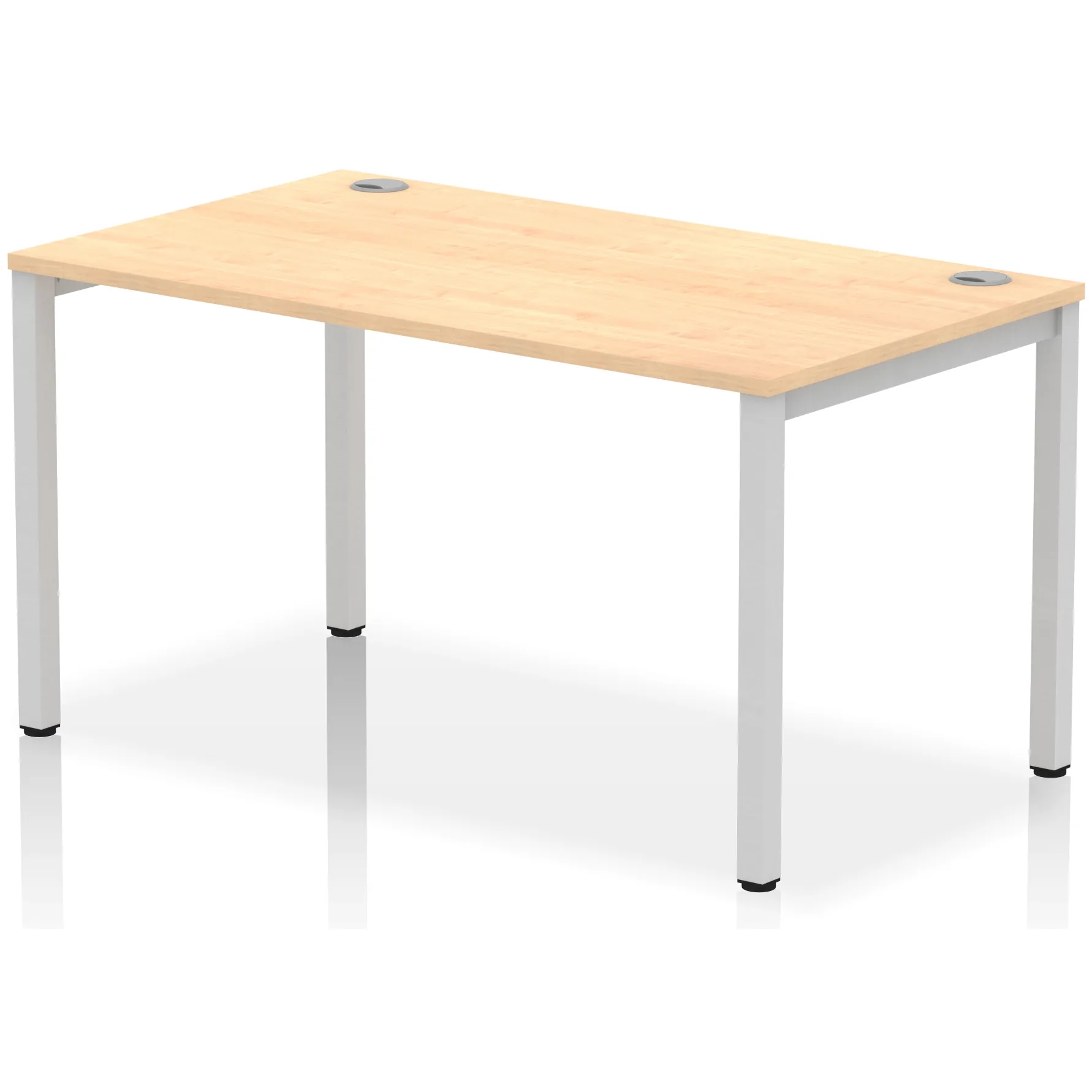 Impulse Single Starter Bench Desk Workstation for One Person