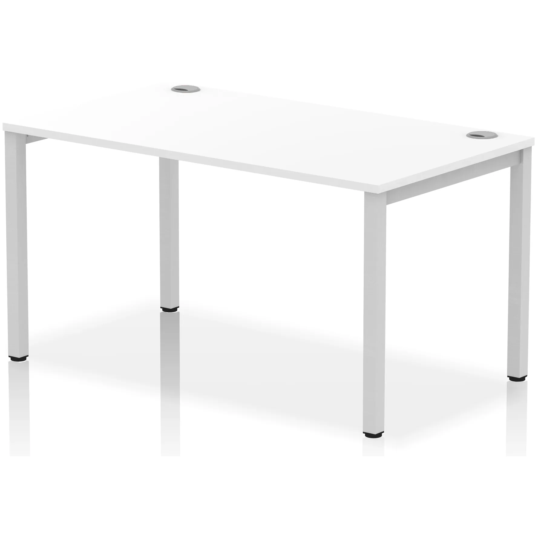 Impulse Single Starter Bench Desk Workstation for One Person