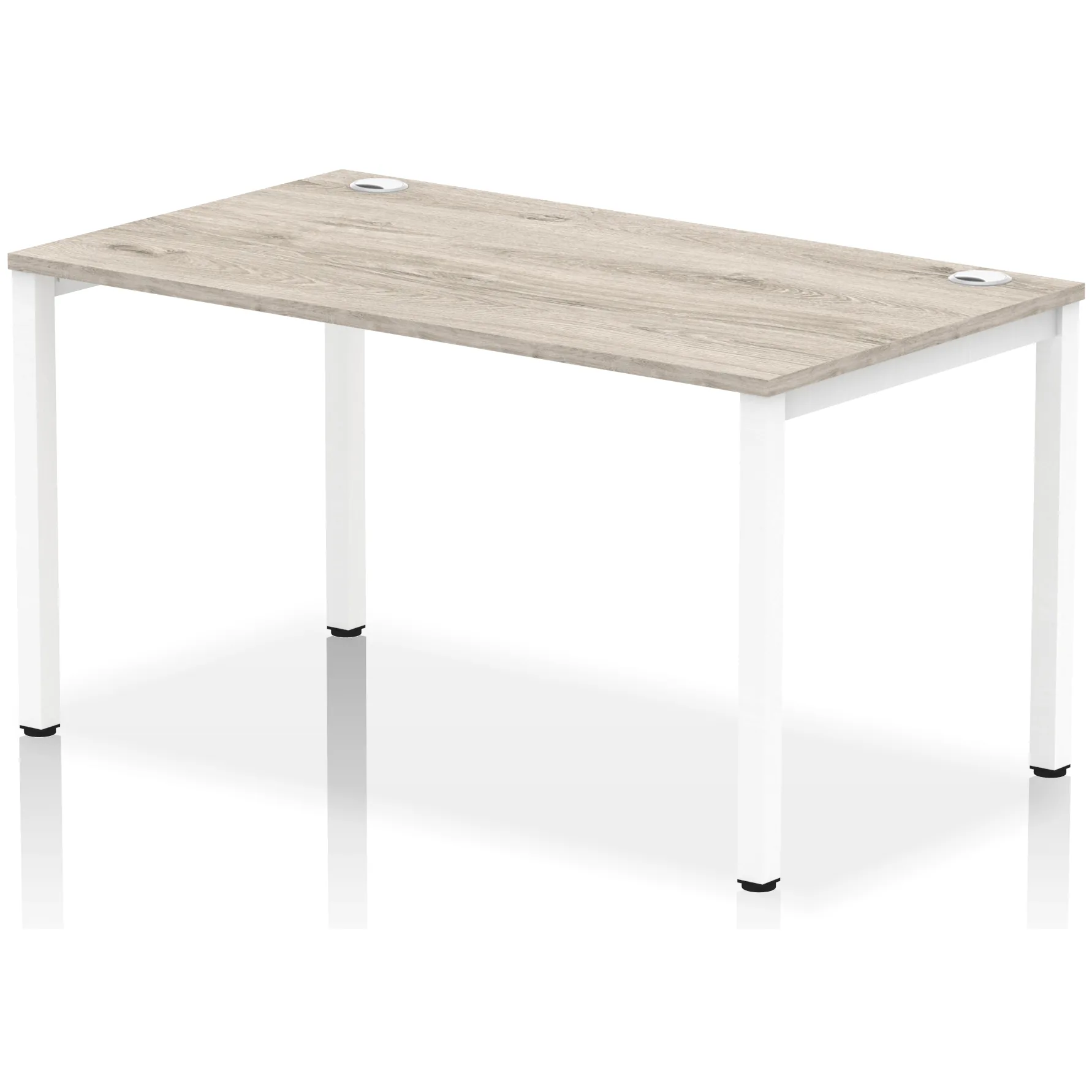 Impulse Single Starter Bench Desk Workstation for One Person