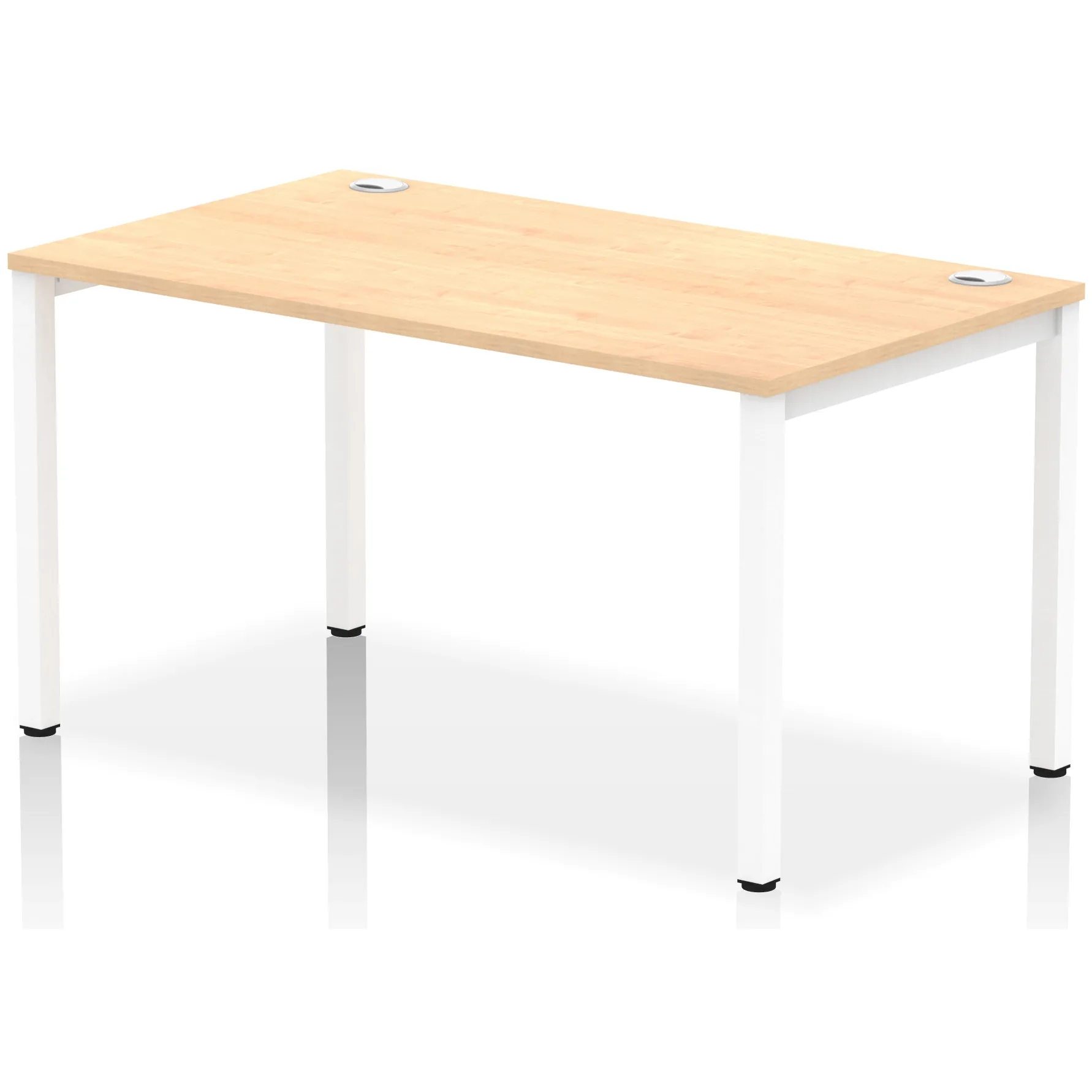 Impulse Single Starter Bench Desk Workstation for One Person