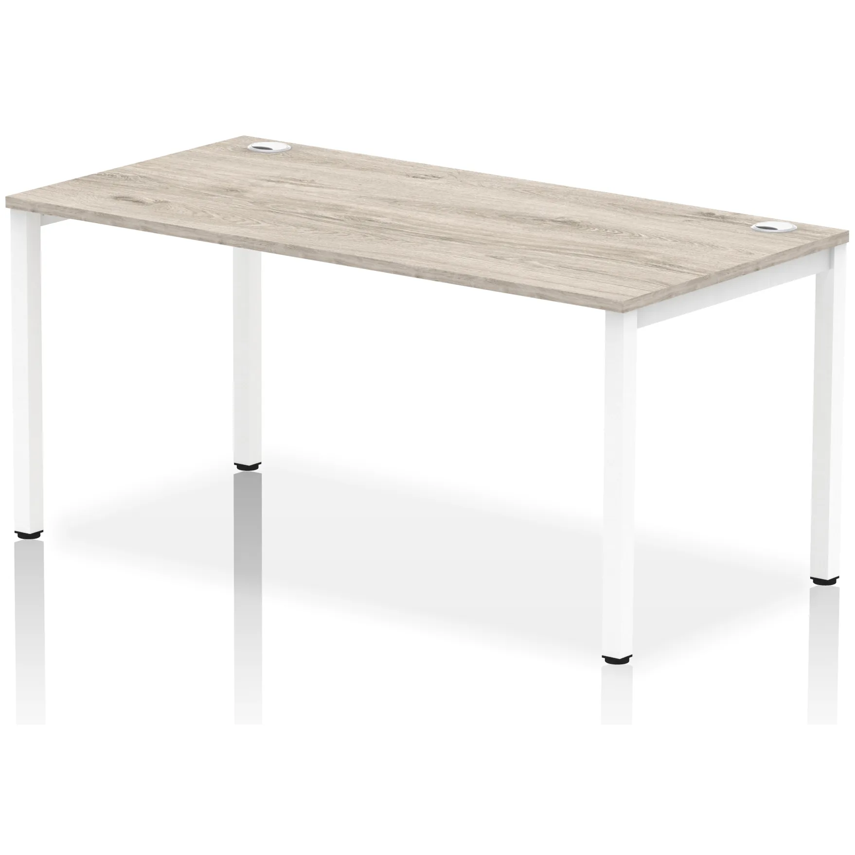 Impulse Single Starter Bench Desk Workstation for One Person