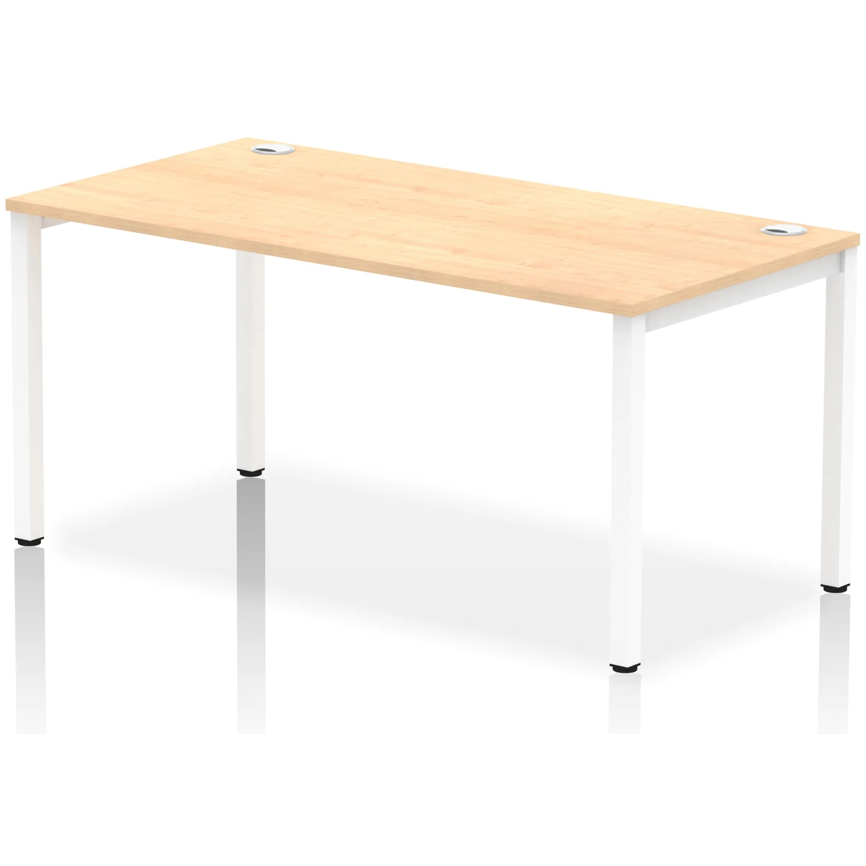 Impulse Single Starter Bench Desk Workstation for One Person