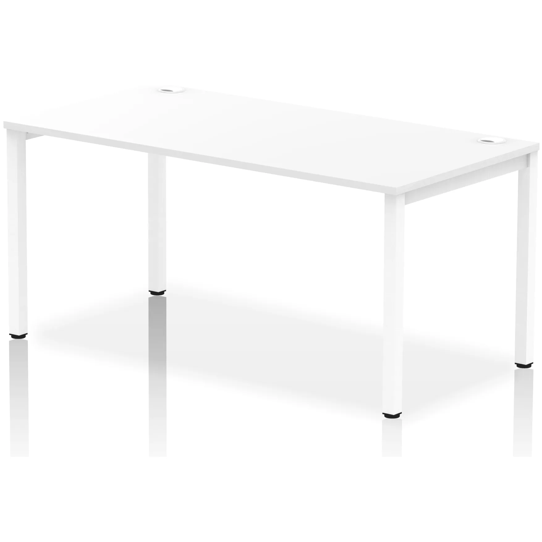 Impulse Single Starter Bench Desk Workstation for One Person