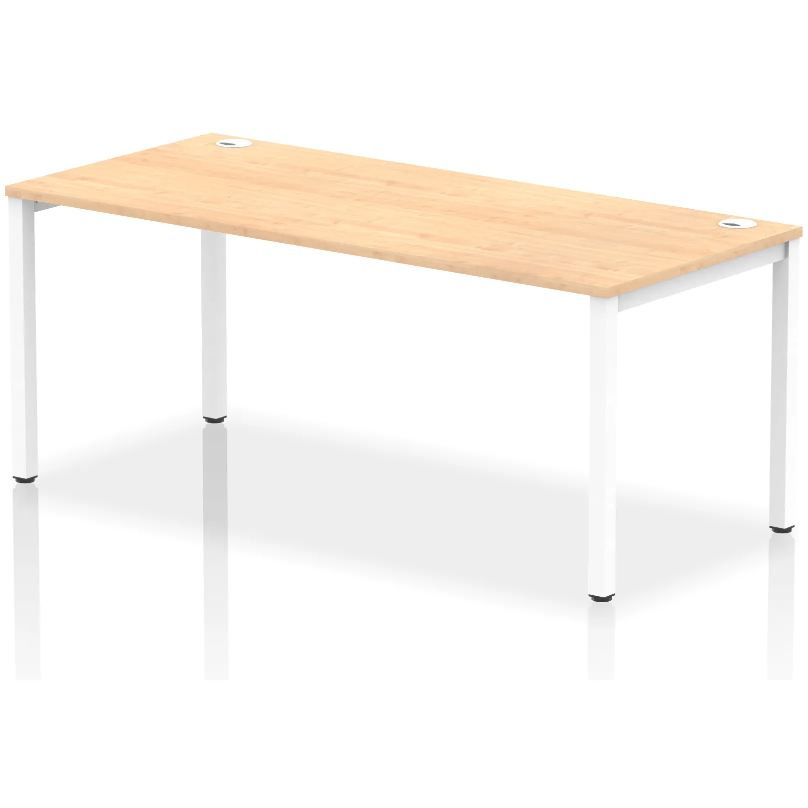 Impulse Single Starter Bench Desk Workstation for One Person