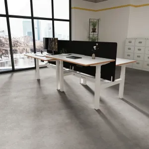 Oslo Air Back-to-Back Height Adjustable Bench Desk