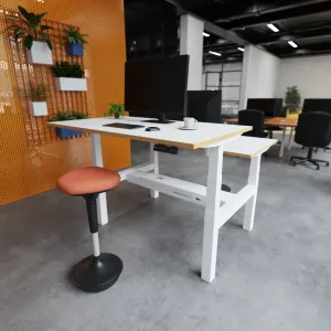 Oslo Air Back-to-Back Height Adjustable Bench Desk