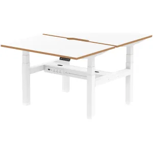 Oslo Air Back-to-Back Height Adjustable Bench Desk for 2, 4 or 6 People